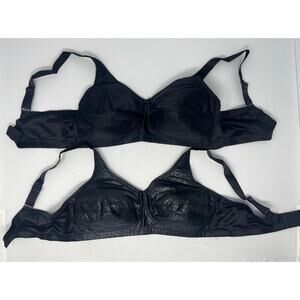 Classique NWoT Wireless Pocket Bra 38B 772E Post Mastectomy Surgery Black